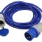 Prelungitor albastru 5m 16A 3x2,5mm2