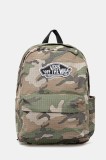 Vans rucsac bărbați, culoarea verde, mare, cu imprimeu, VN000H4YLVB1