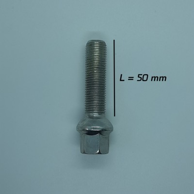 Prezon janta aliaj M14x1.5 50 mm pentru VW, Seat, Skoda, Audi foto