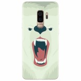 Husa silicon pentru Samsung S9 Plus, Fierce Polar Bear Winter