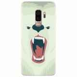 Husa silicon pentru Samsung S9 Plus, Fierce Polar Bear Winter