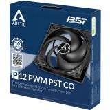 Ventilator ARCTIC P12 PWM PST CO 4 Pin 200-1800 RPM 120x120x25 mm 12V 0.08A ACFAN00121A, Arctic Cooling