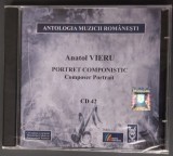 2CD ORIGINAL SIGILAT: ANTOLOGIA MUZICII ROMANESTI - PORTRET COMPONISTIC ANATOL VIERU (Rec. 1976-2008) [2013]
