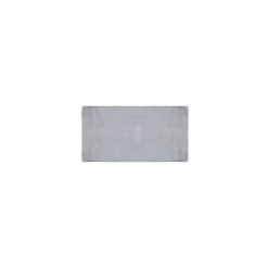 Covoras decorativ catifelat, textura moale, strat interior antiderapant, 150x100 cm, gri