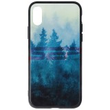 Husa iPhone XS, TPU + Sticla, Model 11