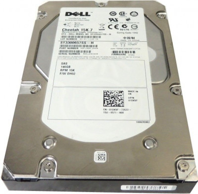 Hard disk server DELL 146GB 15K ST3146855SS 3.5&amp;#039;&amp;#039; SAS DP/N TN937 foto