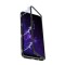 Carcasa magnetica, pentru iPhone Xs Max, spate din sticla securizata, Negru/Transparent