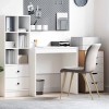 VidaXL Birou Alb 80 x 50 x 76 cm Lemn compozit 869426
