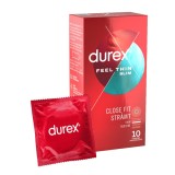 Cumpara ieftin Prezervative Durex Feel Thin Slim Fit, 10 buc