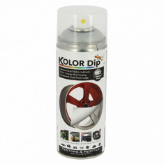 Spray vopsea cauciucata Kolor Dip Auminiu Metalic Perlat 400ml foto