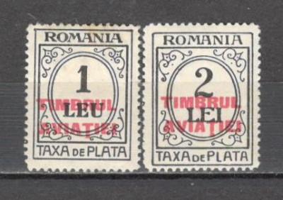 Romania.1931 Timbrul aviatiei-supr. CR.427 foto