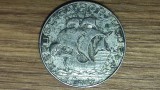 Cumpara ieftin Portugalia - moneda de colectie argint - 2.5 escudos 1942 patina grea - superba barca cu panze !