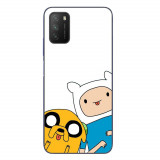 Husa compatibila cu Xiaomi Poco M3 Silicon Gel Tpu Model Finn and Jake Tongues