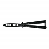 Cumpara ieftin Briceag fluture de antrenament, Wave Blade, 22 cm, negru