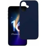 Husa de protectie 3mk Silicone Case Dark pentru iPhone 16 Plus Military Grade Negru