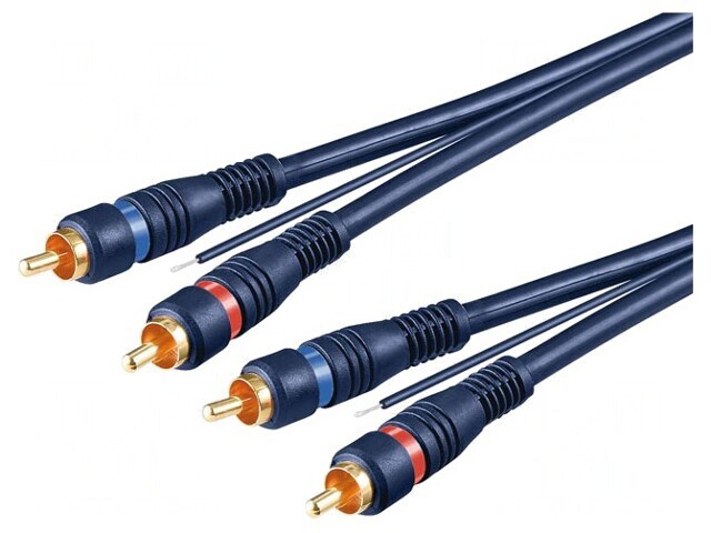 Cablu RCA 2 Mufe Aurite 5m