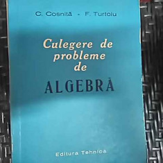 Culegere De Probleme De Algebra - C. Cosnita F. Turtoiu ,549654