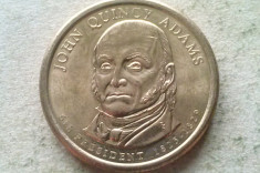 MONEDA 1 DOLLAR 2008-AMERICA (John Quincy Adams) foto