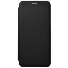 Husa Flip cover magnetic pentru Samsung Galaxy A02S, Negru