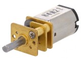 Motor DC 12V cu Transmisie HPCB și Ax Crestătură D 10:1