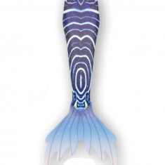 Costum de baie Sirena, Albastru aquamarin/Bleumarin, 120 cm