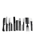 Cumpara ieftin Set 10 piepteni de frizerie