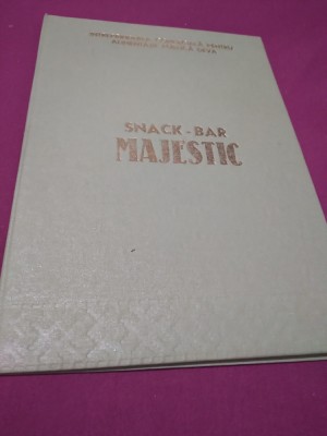 MENIU SNACK BAR MAJESTIC-INTREP-RINDEREA COMERCIALA PENTRU ALIMENTATIE PUBLICA foto