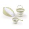 Set 3 in 1 cu suport anatomic pentru cadita - Verde Eco