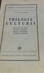 TRILOGIA CULTURII LUCIAN BLAGA 1944