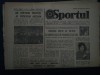 ZIARUL SPORTUL 31 AUGUST 1983