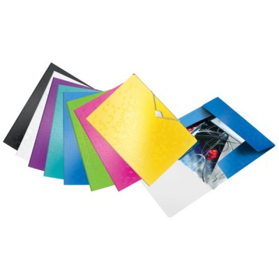 Mapa plastic cu elastic Leitz WOW A4 150 coli foto