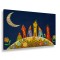 Tablou canvas Good Night, SimplyArt, standard, panza + sasiu MDF, 30 x 40 cm