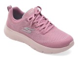 Pantofi sport SKECHERS mov, GO WALK FLEX, din material textil