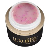 Gel UV Constructie Unghii RevoFlex Floral LUXORISE 15ml, Velvet Rose