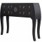 Consola exotica neagra cu opt sertare MYA040