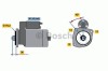 Starter VW NEW BEETLE (9C1, 1C1) (1998 - 2010) BOSCH 0 001 125 035