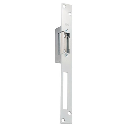 Electromagnet fail locked, 12Vcc, consum redus, 230mA parghie deblocare, cu placa suport lunga - ASSA ABLOY YB17-12D-LM SafetyGuard Surveillance