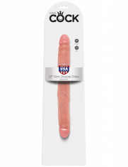 Dildo dublu King Cock 30 cm foto