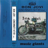 Bon Jovi - Cincinnati 14 / 7 / 87 Part 1, Caseta audio