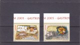 ROMANIA 2005 LP 1683 EUROPA 2005- GASTRONOMIE SERIE MNH, Istorie, Nestampilat