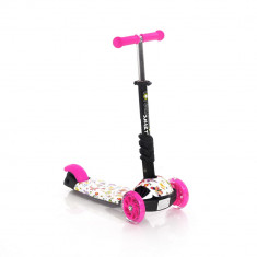 Trotineta pentru copii Smart Pink Butterfly