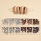 Strasuri Unghii LUXORISE, Crystal Energy, 12 modele