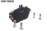 Set placute frana disc Mercedes A-Class, B Class Sports, Cla, Cla Shooting Brake, Gla-Class Motor A 160, A 160 CDI / d, A 180, lungime 143.9 mm,