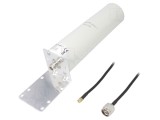 Antenă Albă SMA 50W 600-2700MHz 50&Omega; 3m 30dBi