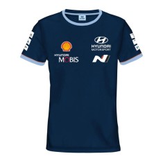 Hyundai Motorsport tricou de bărbați navy 2025 - S