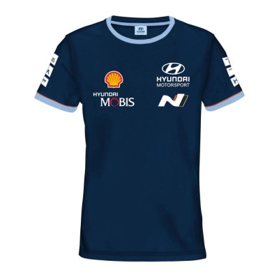 Hyundai Motorsport tricou de bărbați navy 2025 - M foto