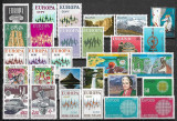 C2994 - lot timbre neuzate ,serii complete,perfecta stare Europa-cept
