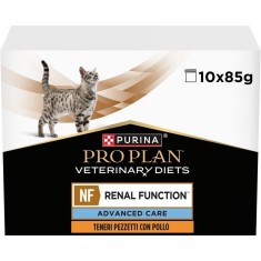 Purina Pro Plan Veterinary Diets Feline ? NF Renal Function Chicken 10 x 85 g foto