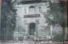 Carte postala, intrarea de nord in Catedrala din Alba Iulia, perioada interbelica