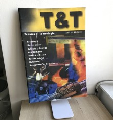 Revista T&amp;T Tehnică și Tehnologie Nr. 1/2001, Anul 1